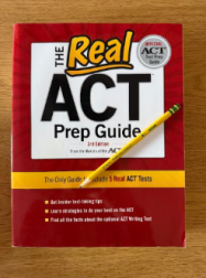 ACT prep books available to check out from Amanda Tuchfarber in room 523

