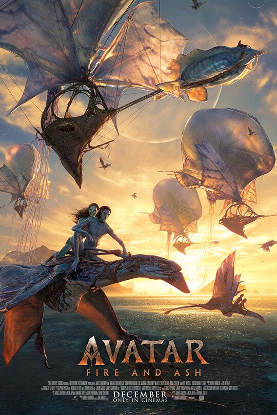 The movie picture for "Avatar Fire and Ash". It features two of the main characters from the film.
Source: Rotten Tomatoes
