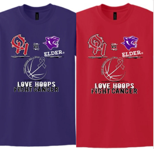 Both shirts are available for Elder and Oak Hills High School