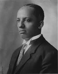 Picture of Carter G Woodson, known for inspiring Black History Month
